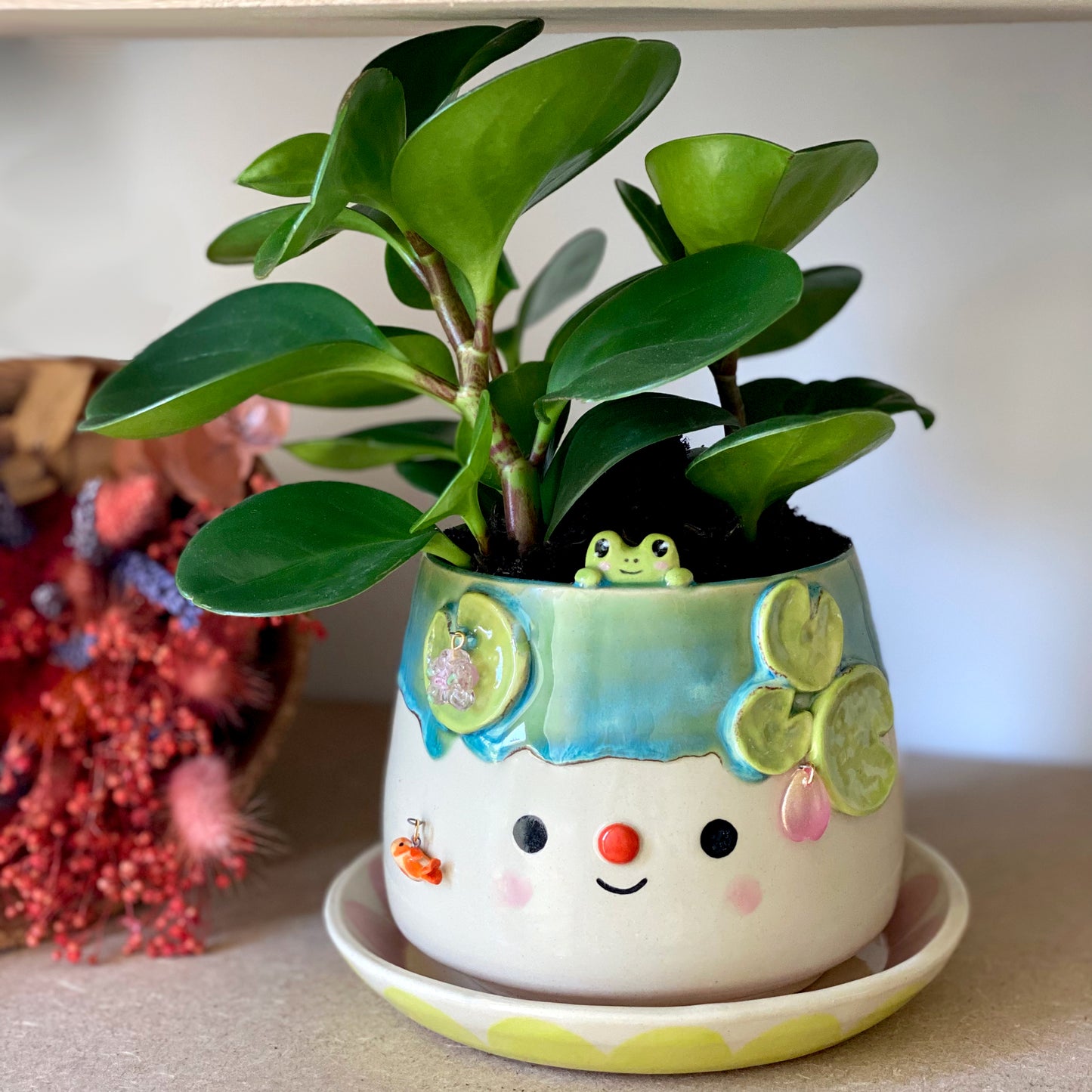 Nenuphar 01 - pot + soucoupe