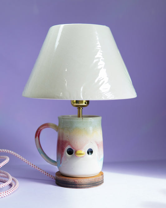 Tasse arc en ciel - Lampe à poser