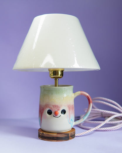 Tasse arc en ciel - Lampe à poser