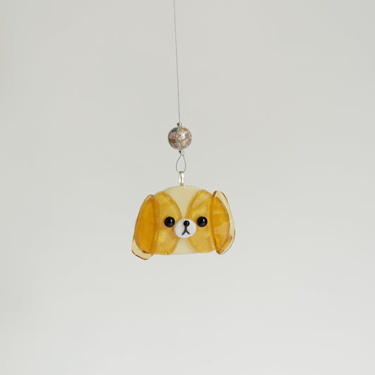 Toutou - Suspension en verre fusion