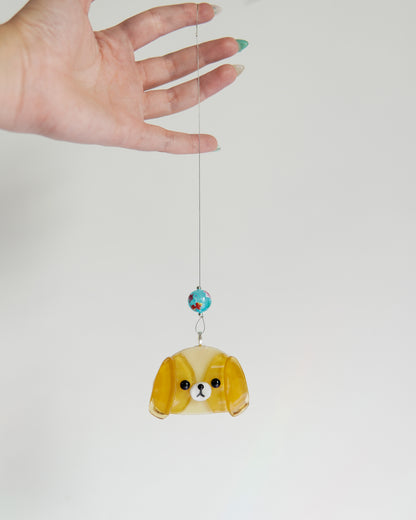 Toutou - Suspension en verre fusion