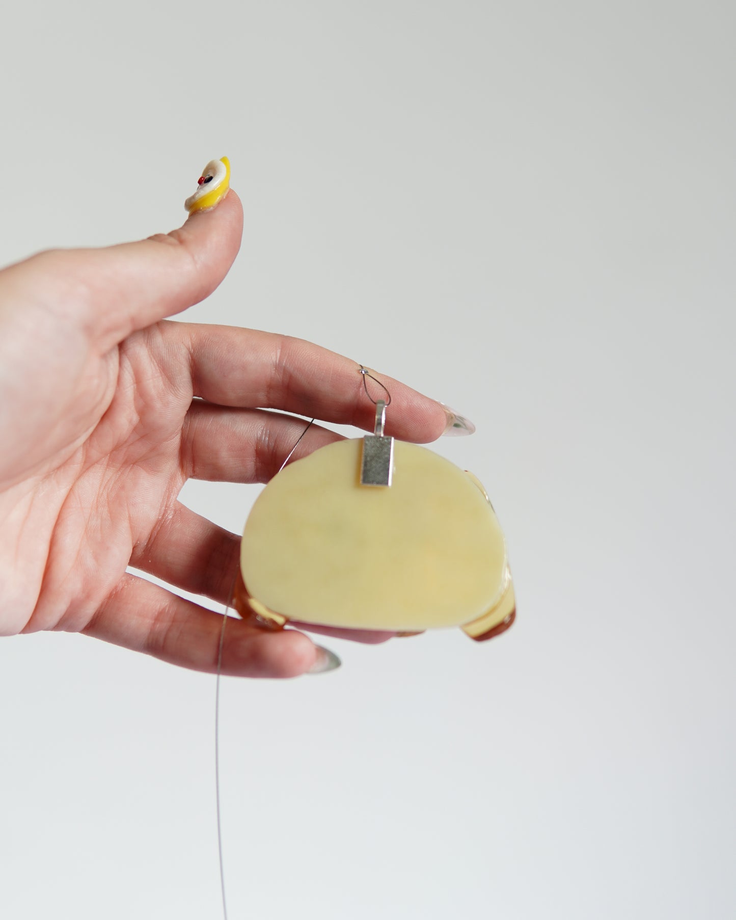 Toutou - Suspension en verre fusion