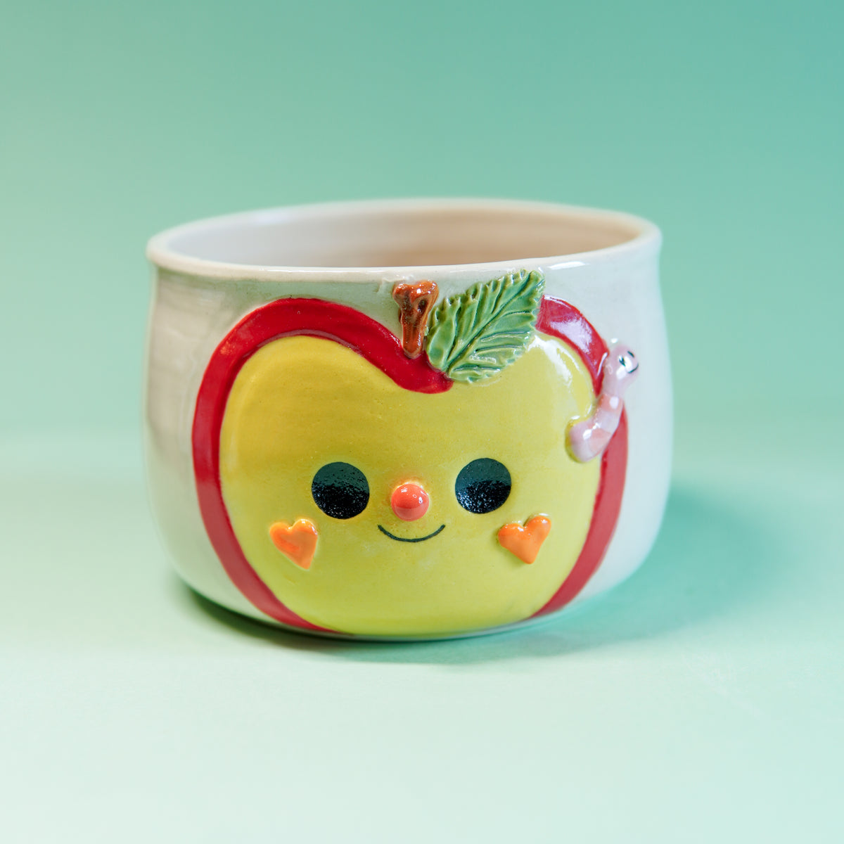 Pomme pote - grand Pot de fleur percé