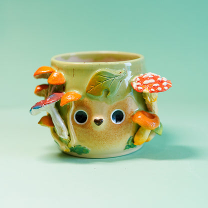 Tanuki forestier - Pot de fleur drainé