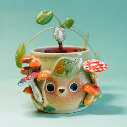 Tanuki forestier - Pot de fleur drainé
