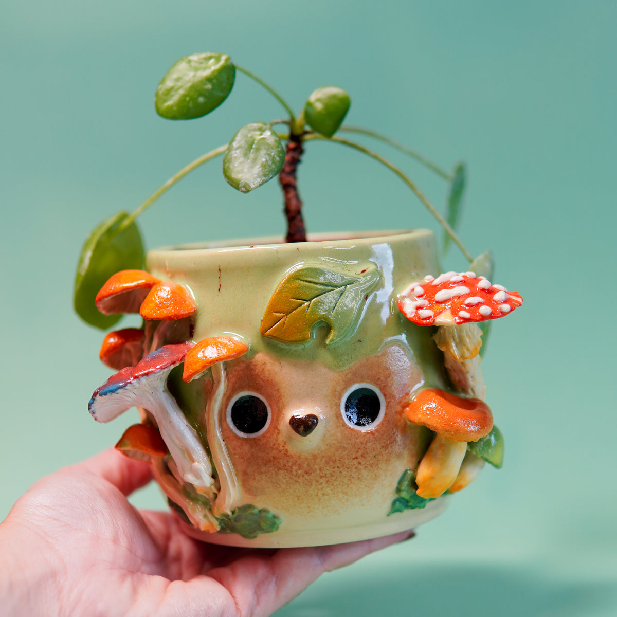 Tanuki forestier - Pot de fleur drainé