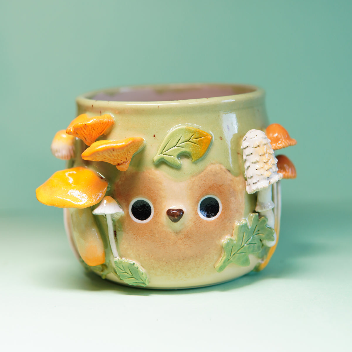 Tanuki forestier - Grand pot de fleur drainé