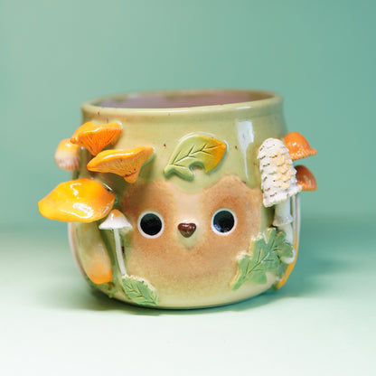 Tanuki forestier - Grand pot de fleur drainé