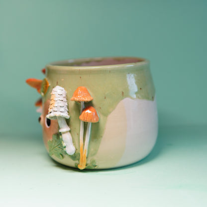 Tanuki forestier - Grand pot de fleur drainé
