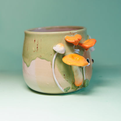 Tanuki forestier - Grand pot de fleur drainé
