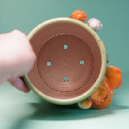 Tanuki forestier - Grand pot de fleur drainé