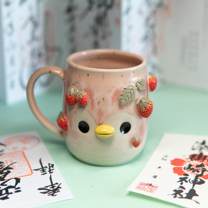 Kakigori, Hanami dango et fraises - Tasse 500 ml