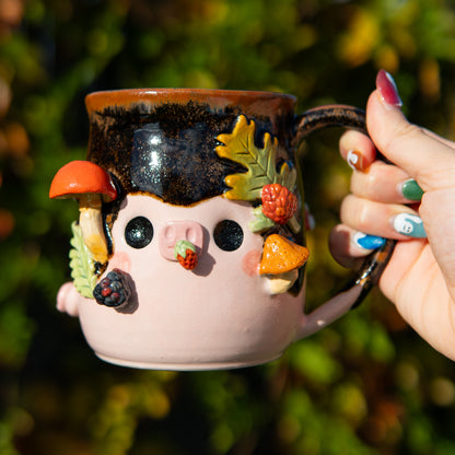 Cochon champêtre - Tasse 600 ml