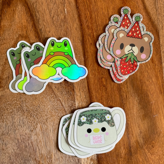 Pack 3 stickers