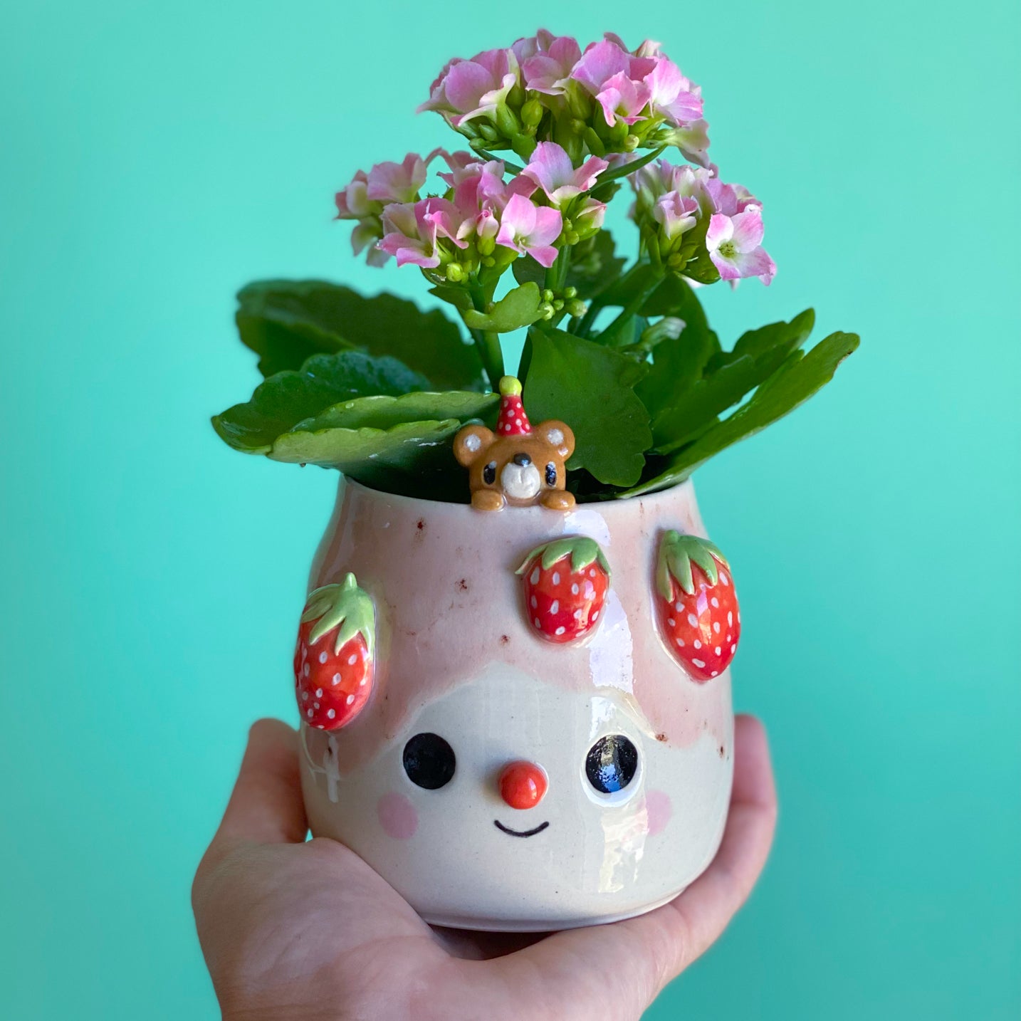 Stawbearry - mini pot de fleur