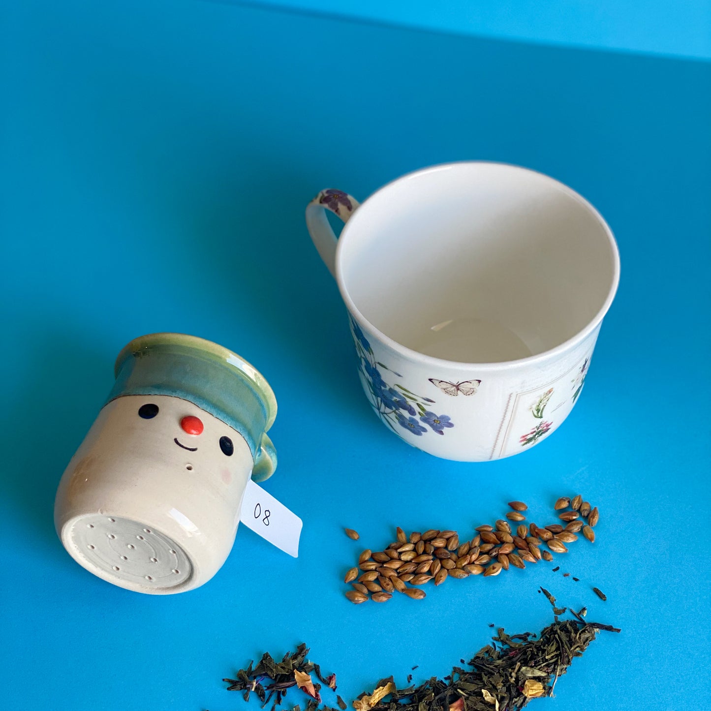 Vert pré - infuseur thé